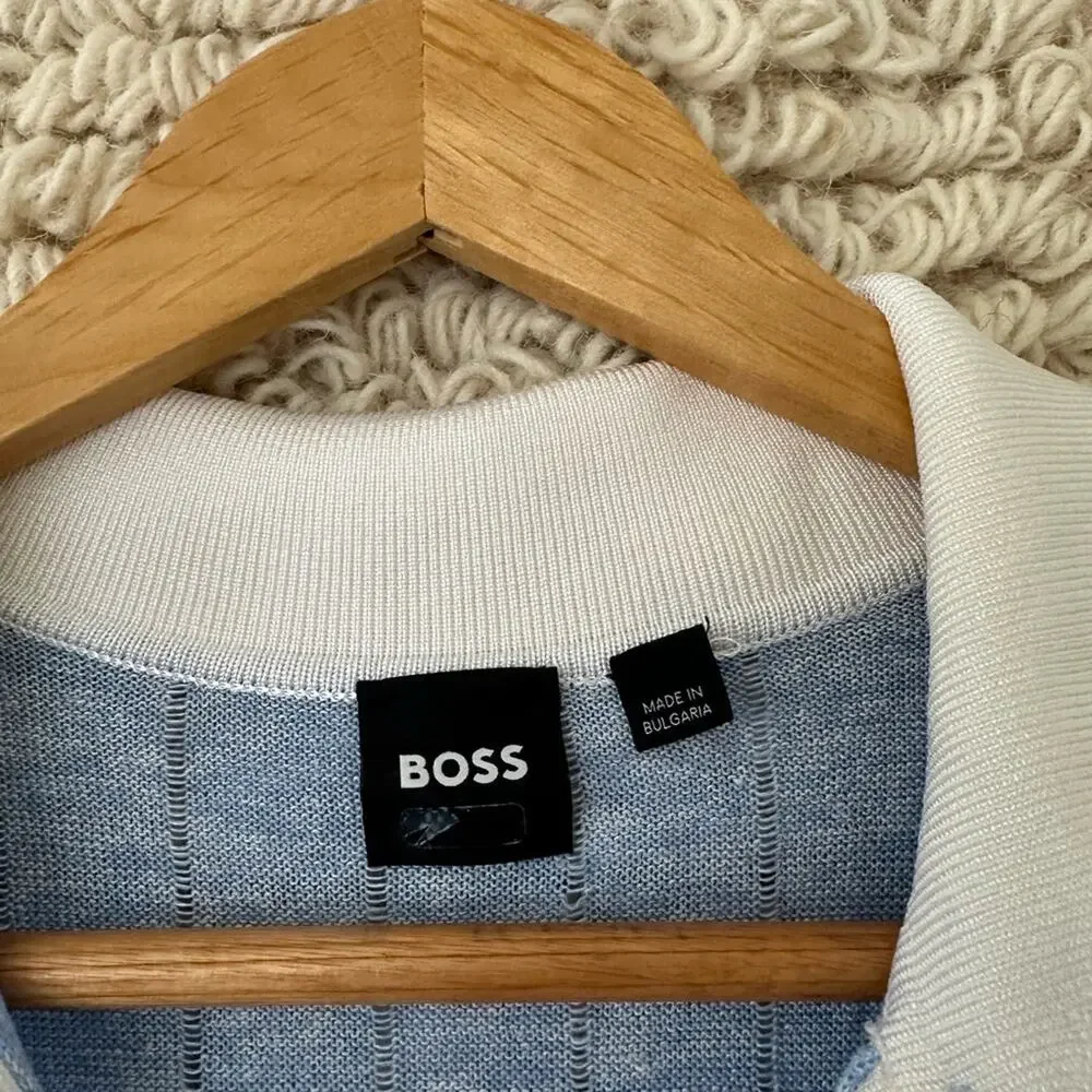 BOSS Polo Knit Midi Dress